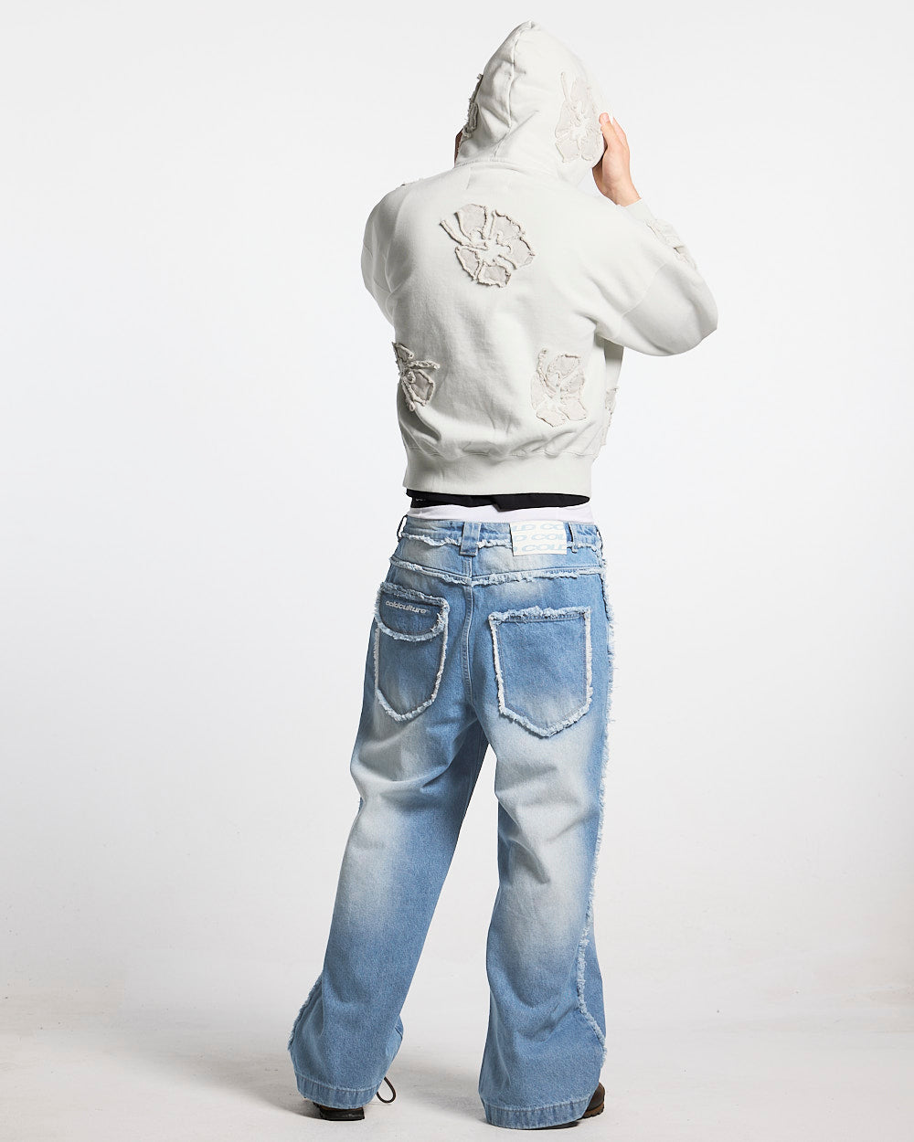 FAKE LOVE HOODIE GREY