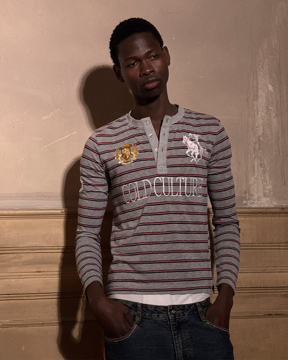 RIDING CLUB LONGSLEEVE GREY