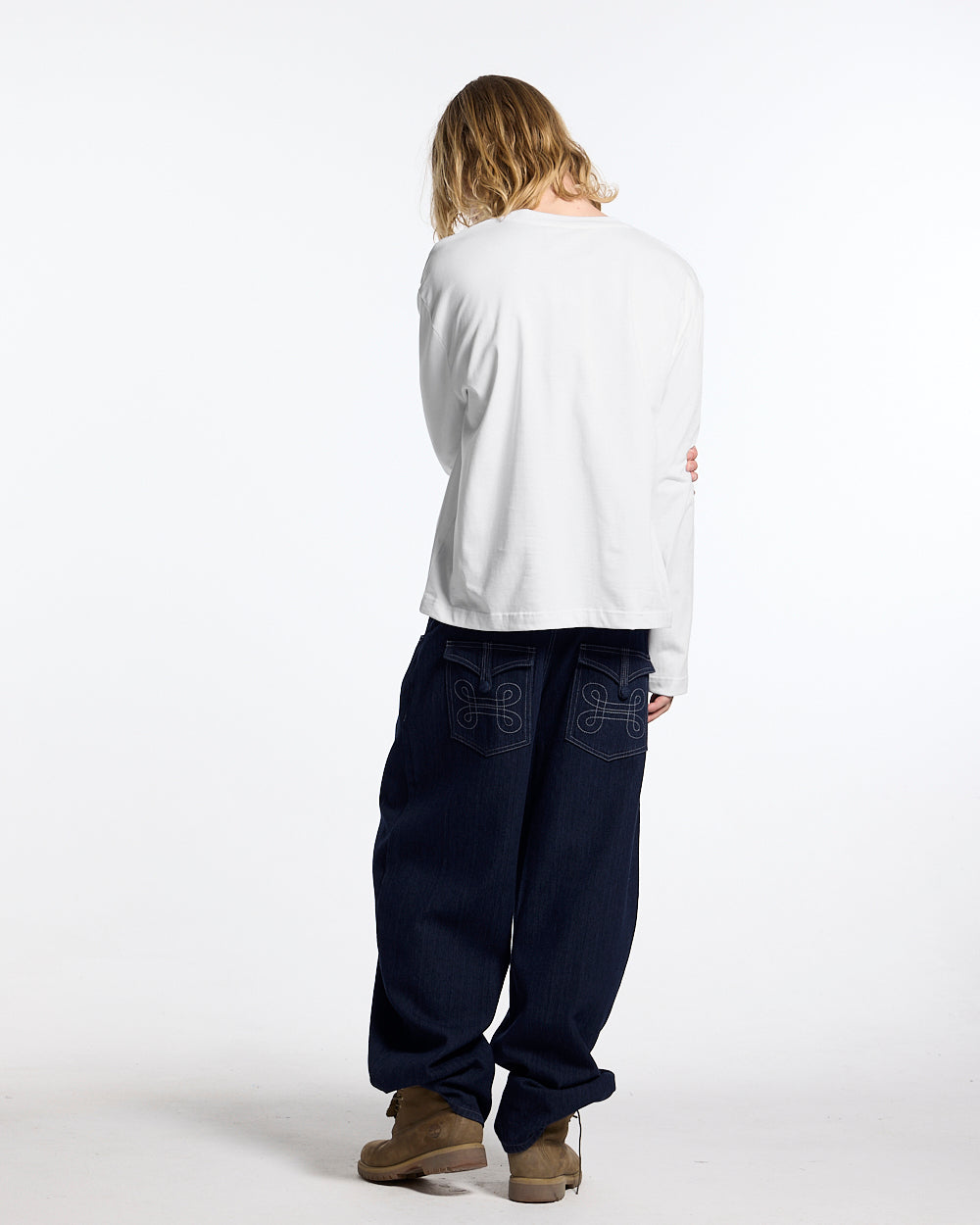 COLD CULTURE - KNOTTING HILL LONGSLEEVE WHITE #man