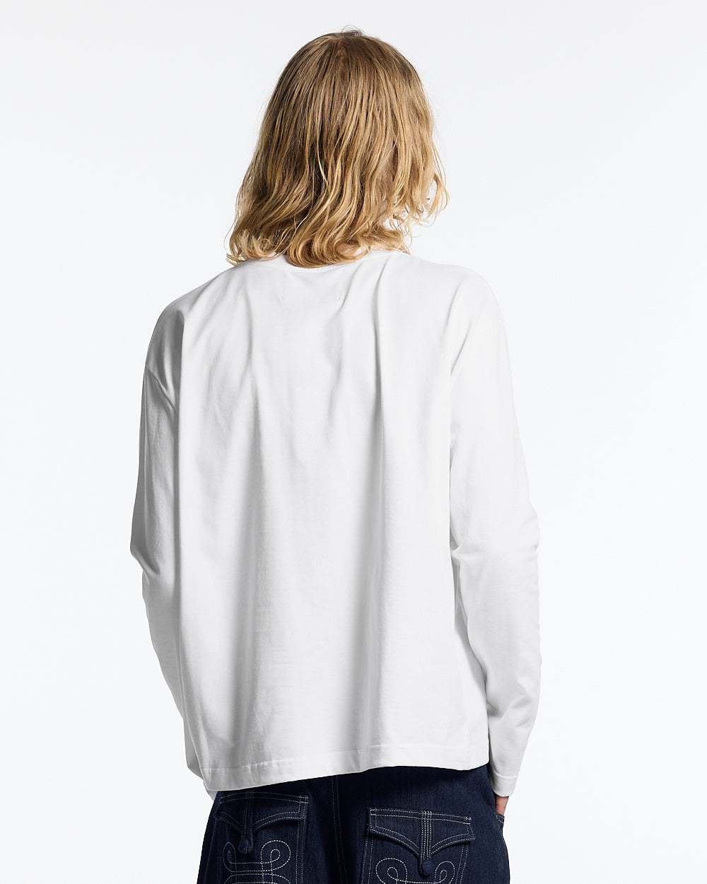 COLD CULTURE - KNOTTING HILL LONGSLEEVE WHITE #man