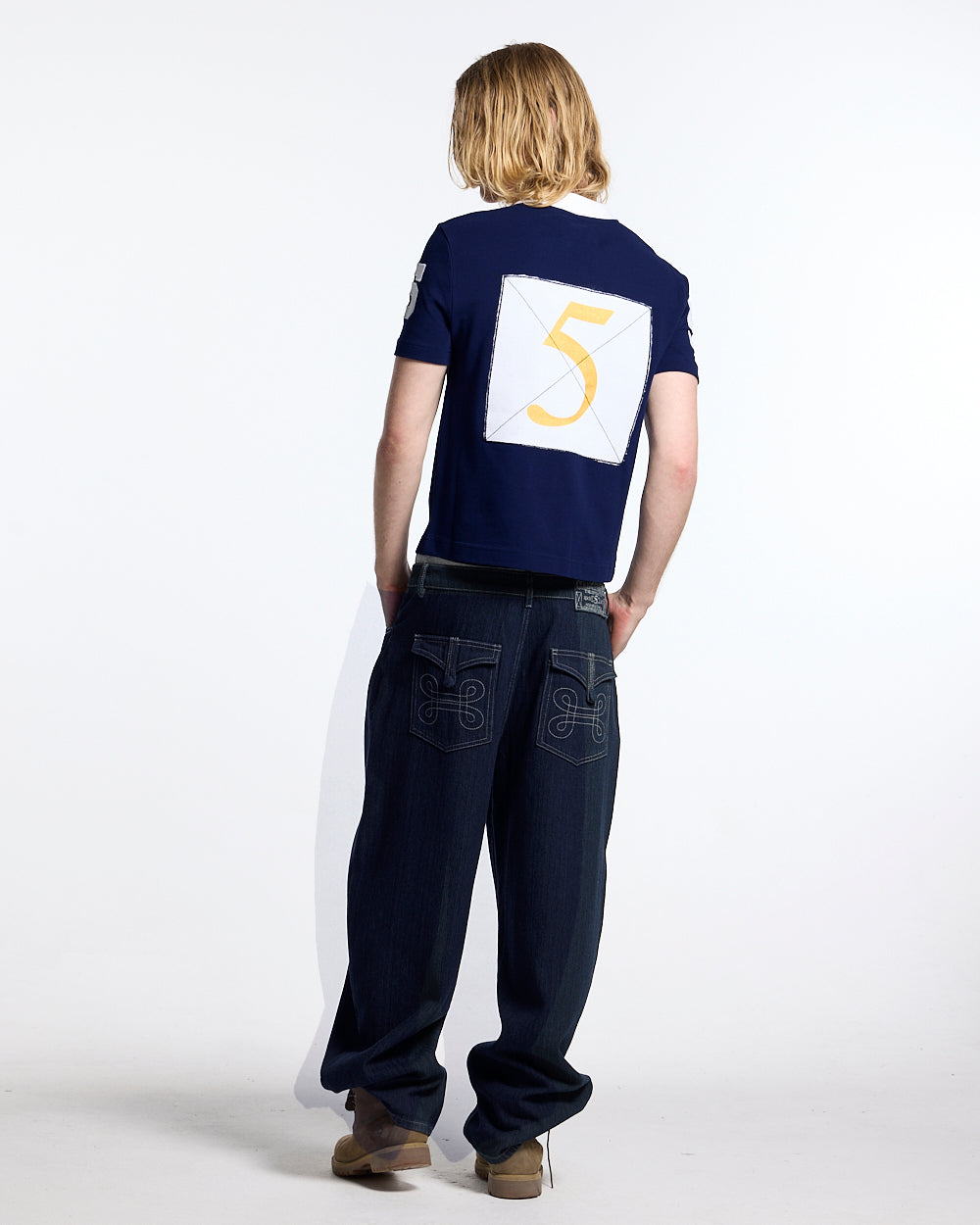 COLD CULTURE - RIDING CLUB POLO NAVY #man