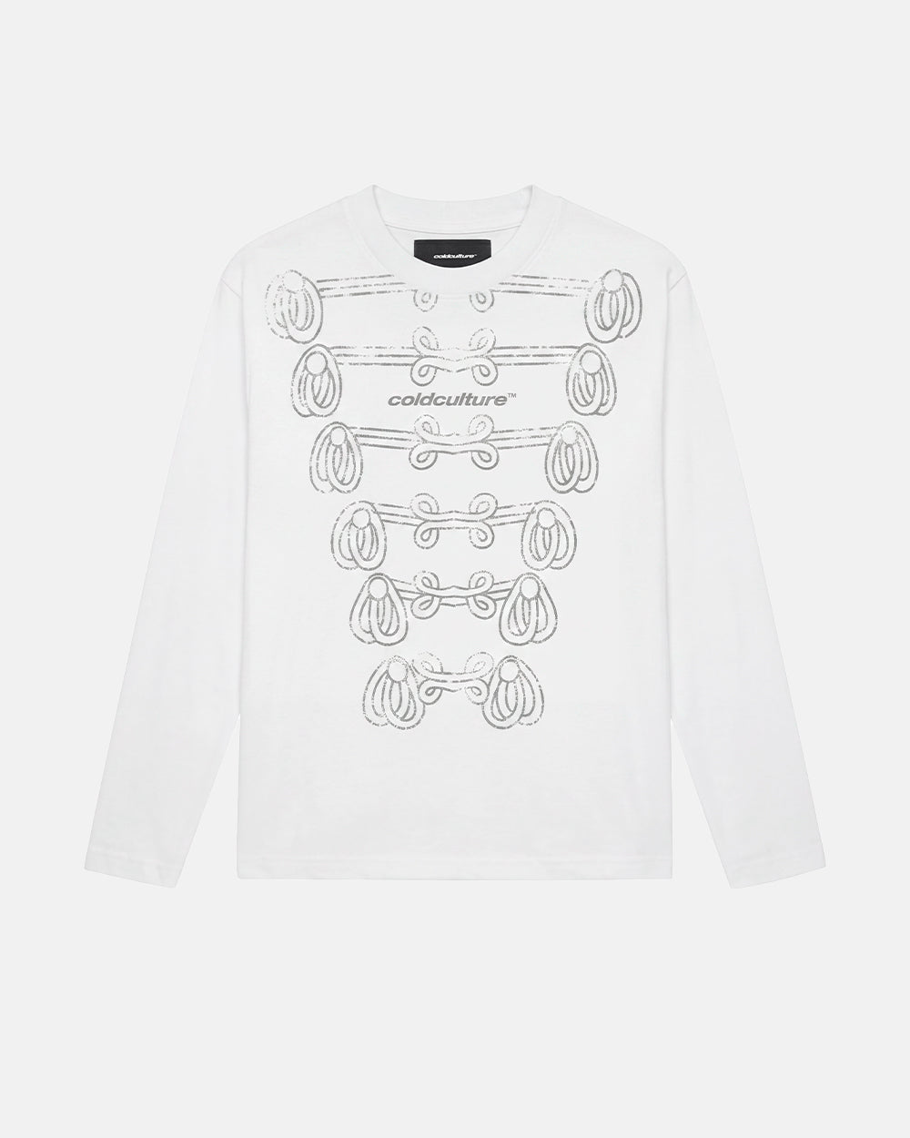 COLD CULTURE - KNOTTING HILL LONGSLEEVE WHITE 