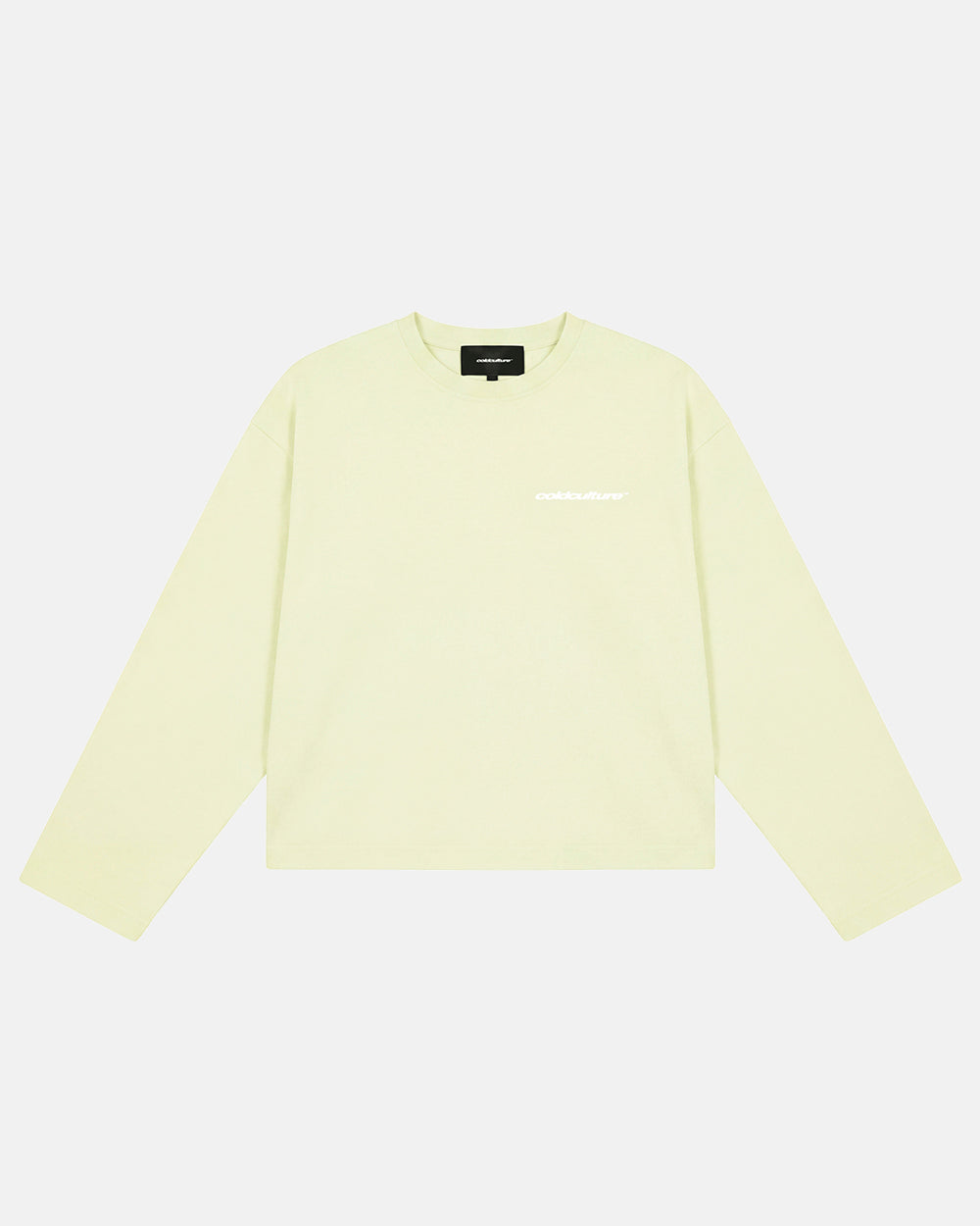 COLD CULTURE - OLD SOUL LONGSLEEVE PALE YELLOW