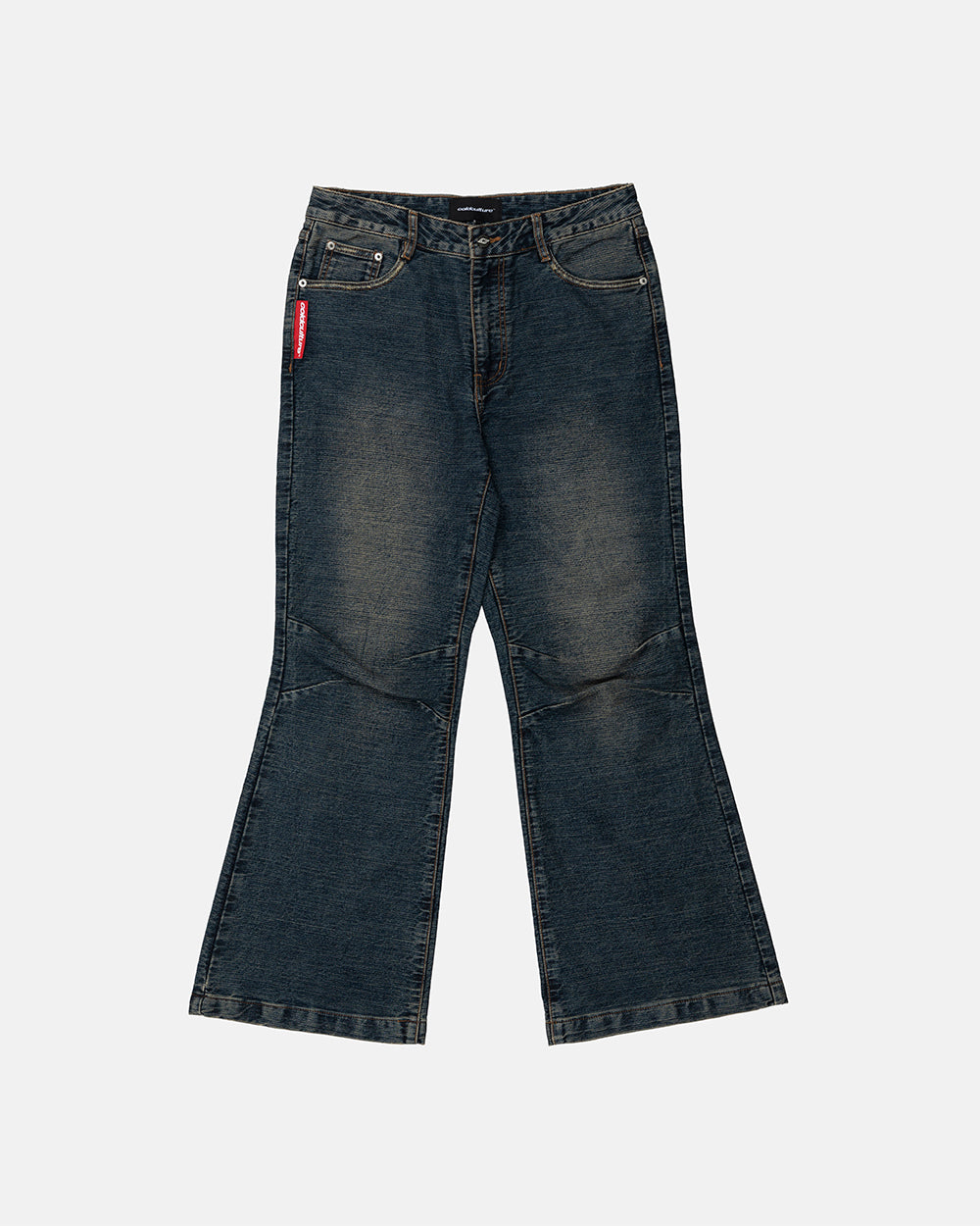 COLD CULTURE - CONCRETE BOOTCUT JEANS BLUE