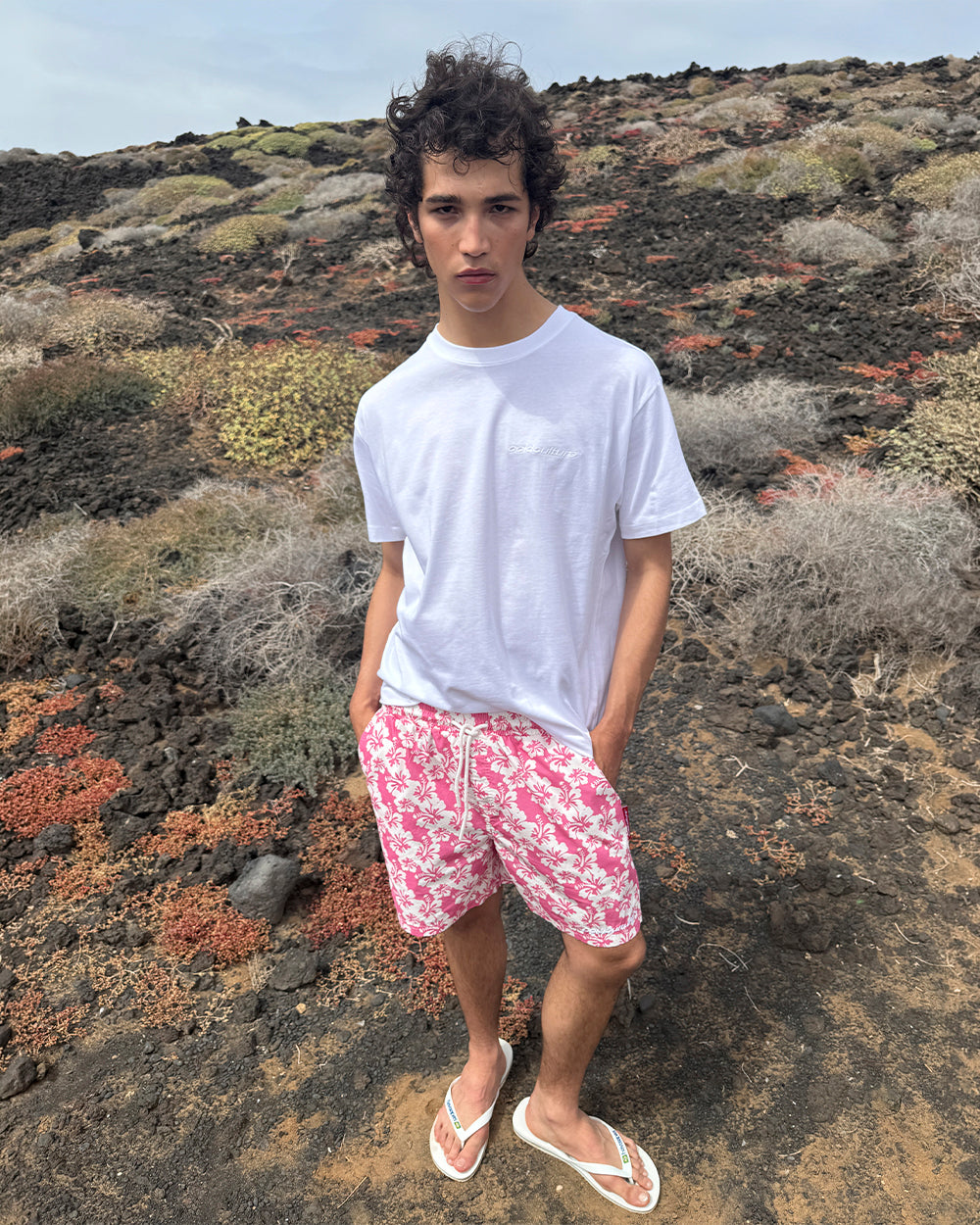 ALOHA SWIMSHORTS PINK