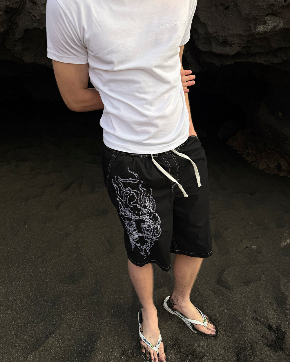 OBSIDIAN SWIMSHORTS BLACK