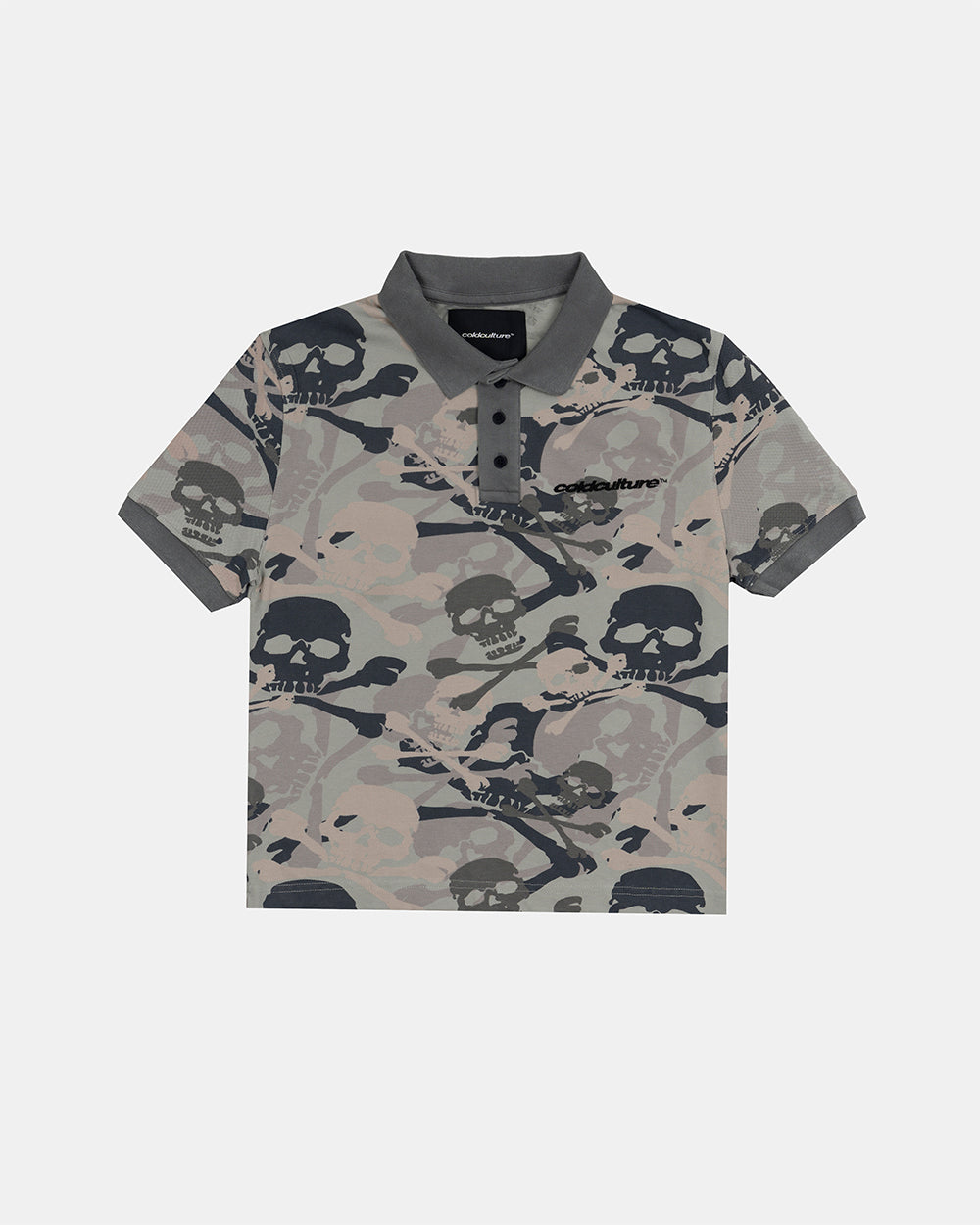 NIGHTSKULL POLO GREY