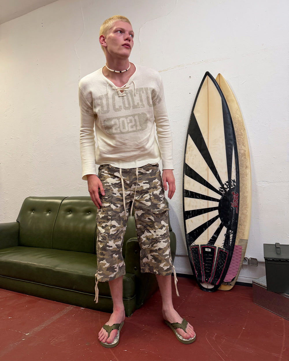 DUNE CAPRI PANTS CAMO