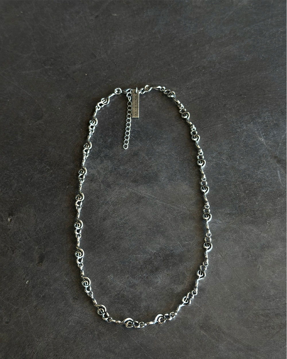 BEAT IT NECKLACE SILVER