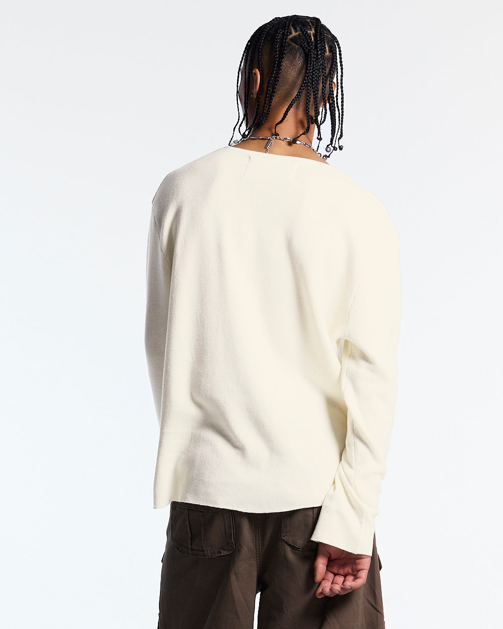 HOOK KNIT BEIGE