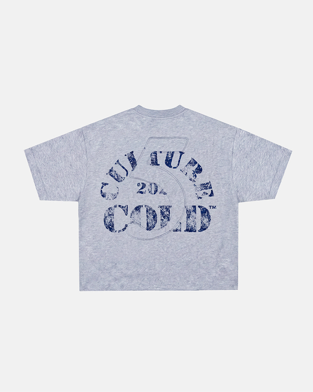 MARINE 55 TEE HEATHER GREY