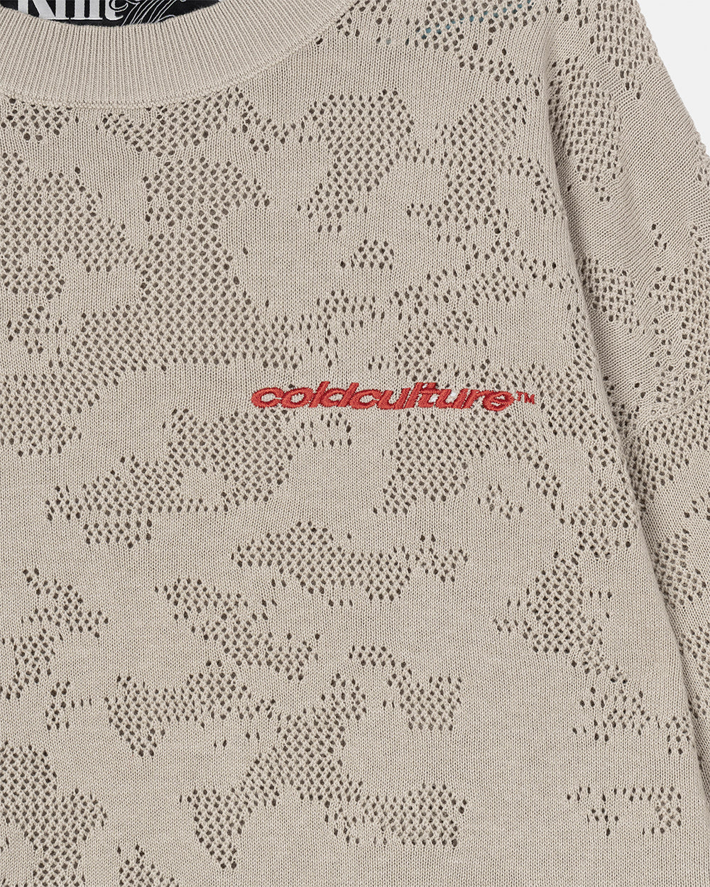 HURRACAINE LONGSLEEVE KNIT BEIGE