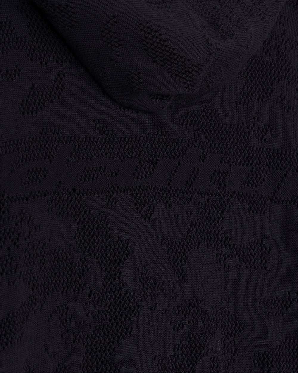 HURRACAINE ZIP KNIT BLACK