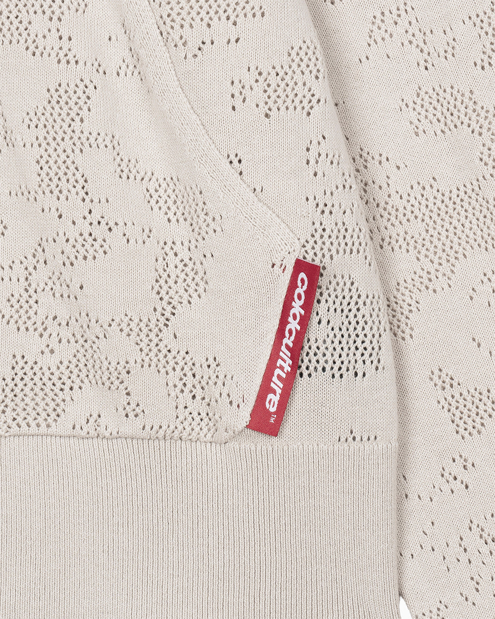 HURRACAINE ZIP KNIT WHITE