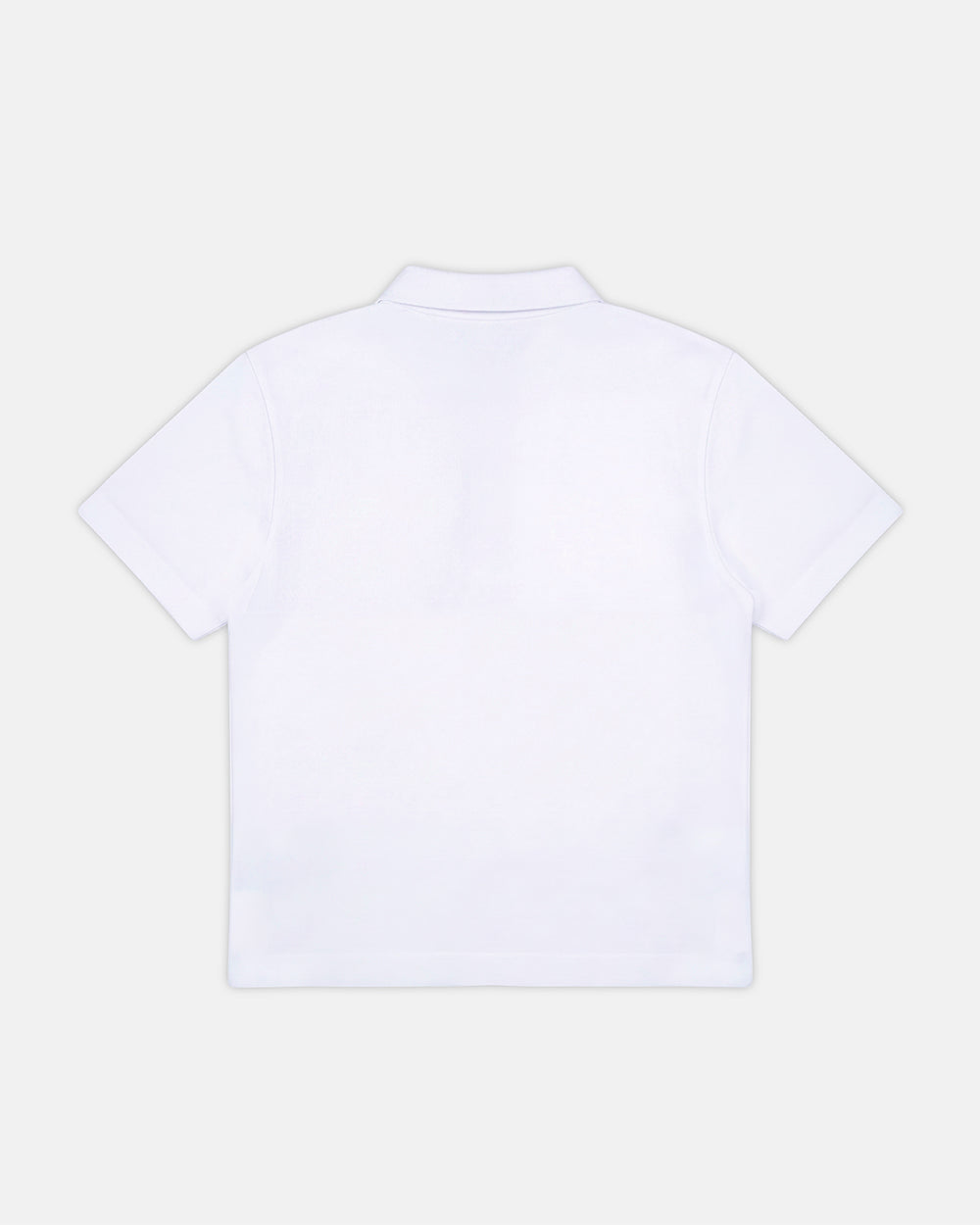TARTAN SCRIPT POLO WHITE