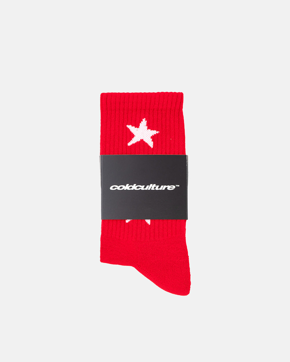 STARRY SOCKS FULL RED