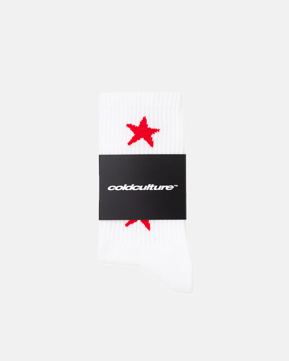 STARRY SOCKS RED/WHITE