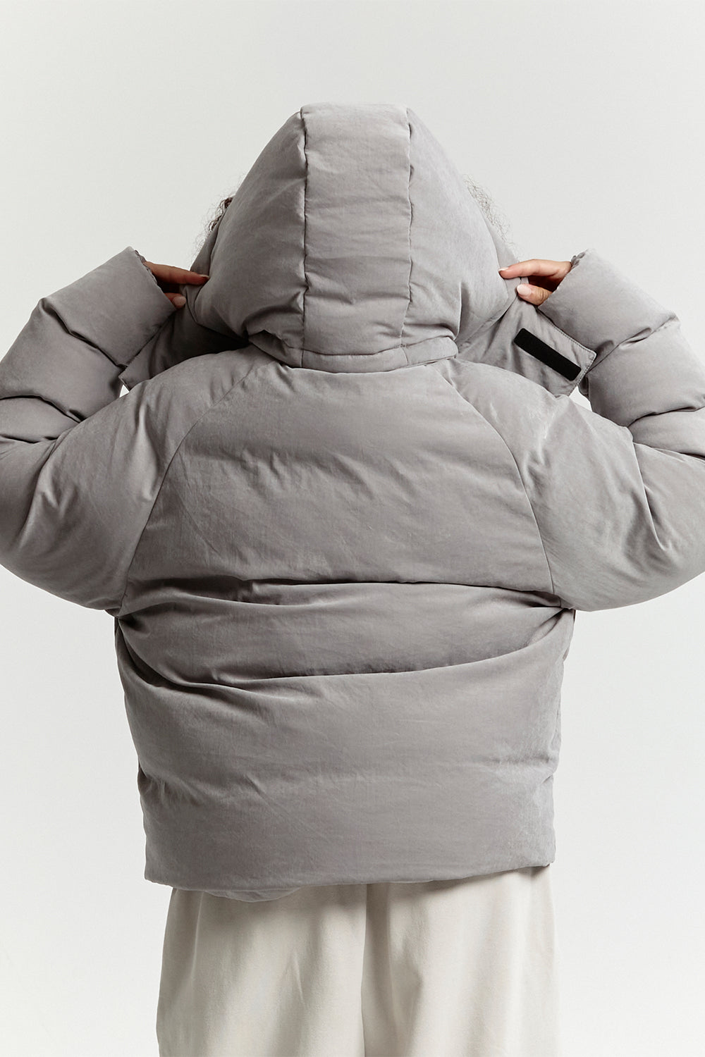 PILLOW PUFFER SHADY GREY