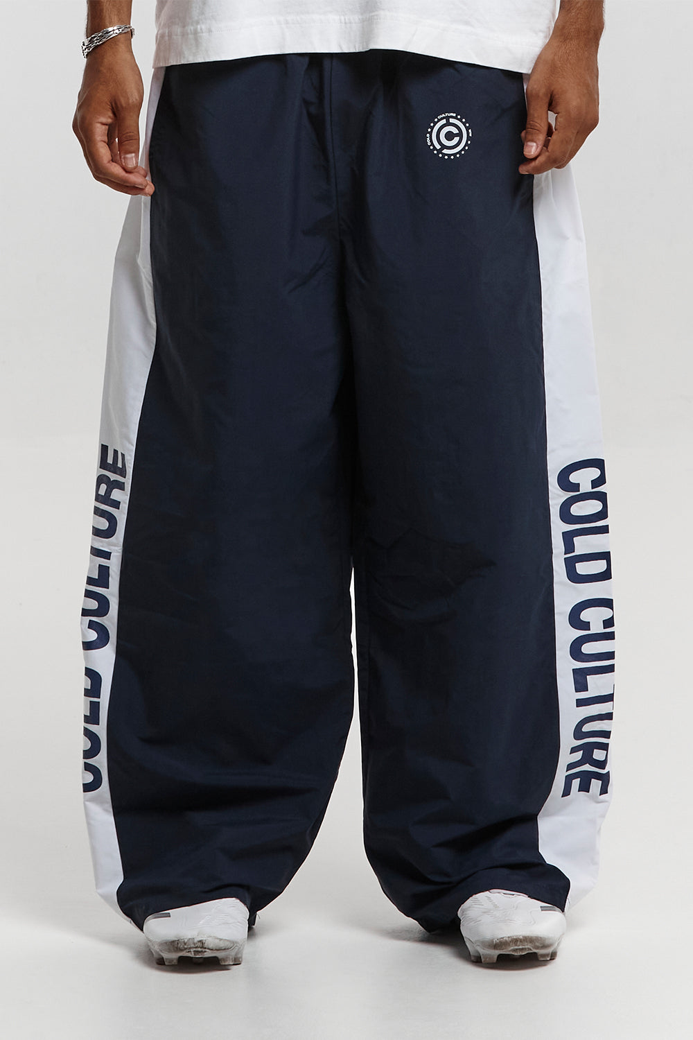 SIDE STRIPE STARS SWEATPANTS DARK BLUE