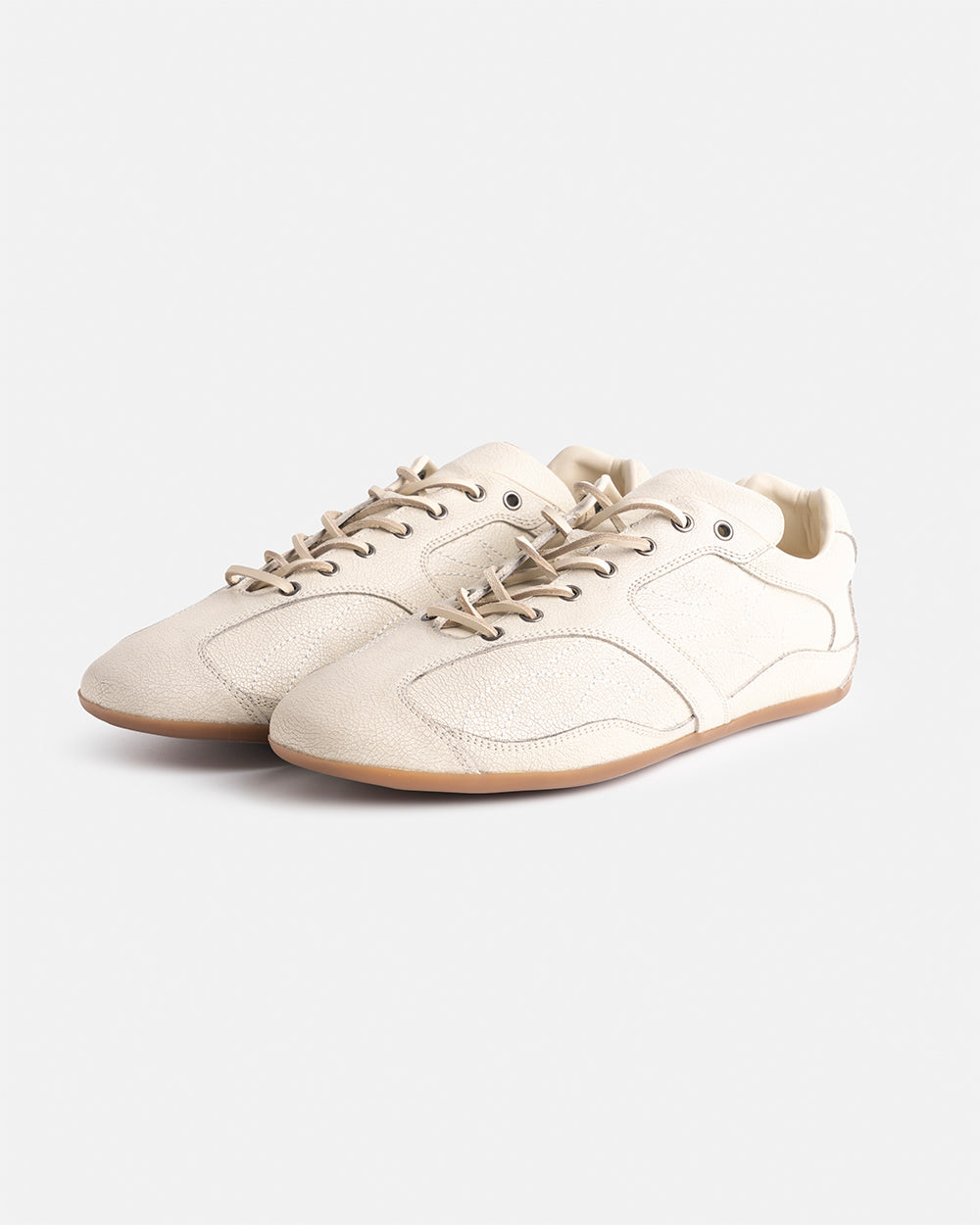 SILENT CODE SNEAKERS SUEDE WHITE