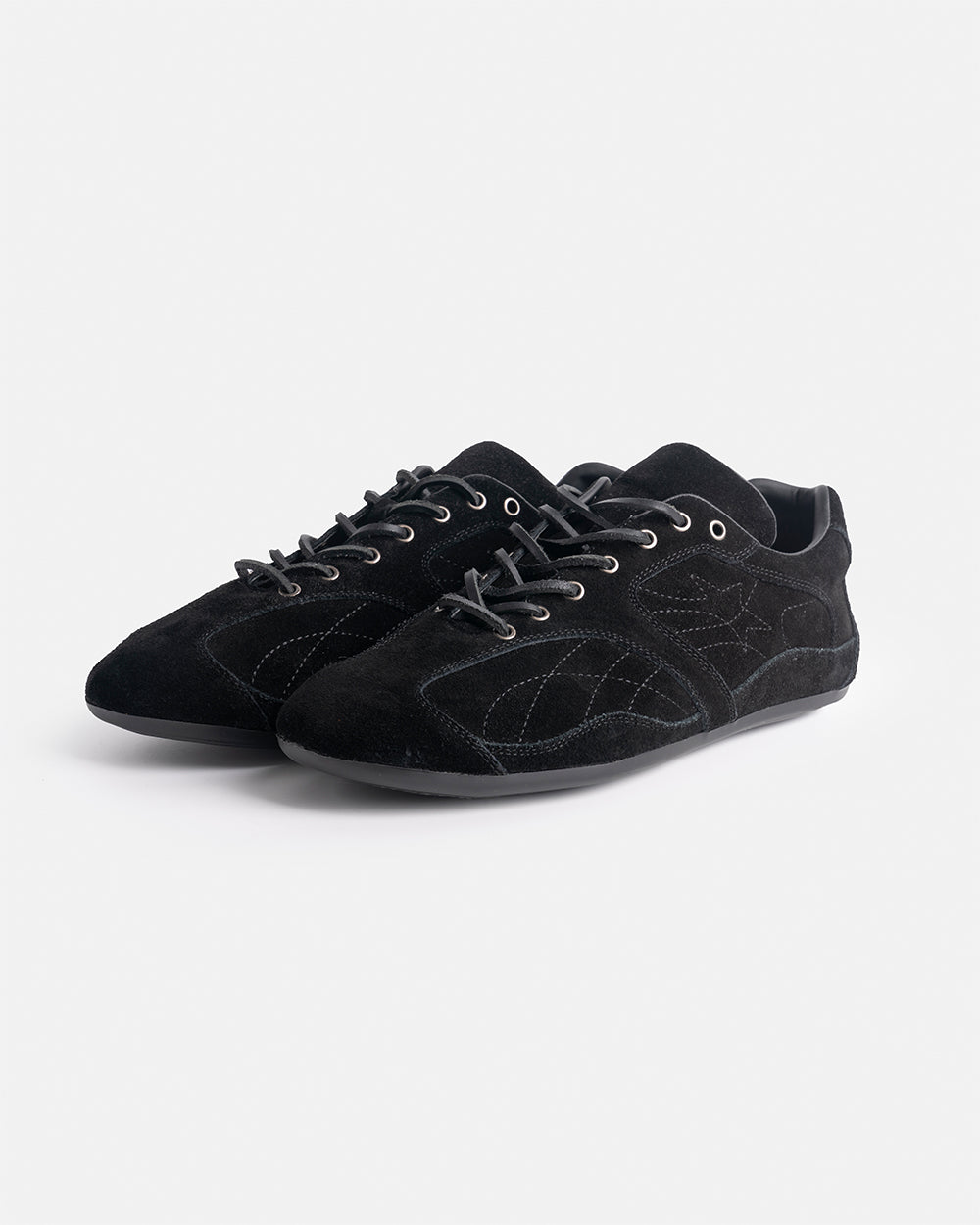 SILENT CODE SNEAKERS SUEDE BLACK