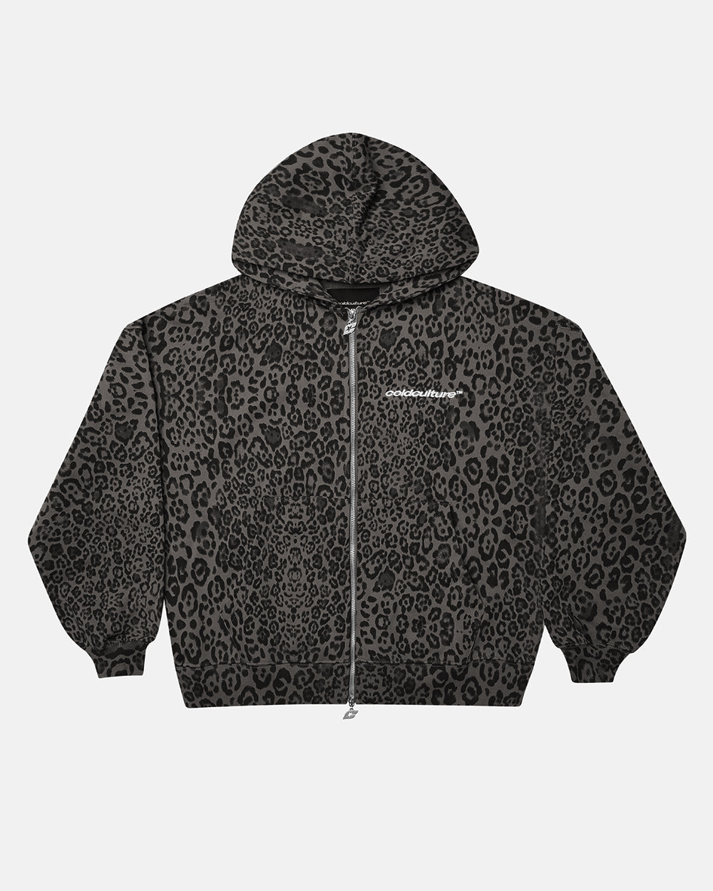 NOCTURNE BEAST ZIP HOODIE DARK GREY