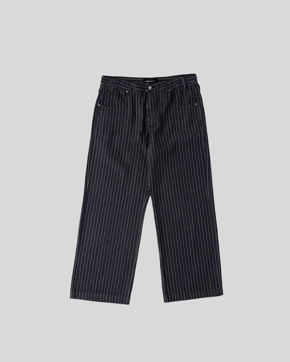 STRIPES CASINO V1 PANTS BLACK DENIM