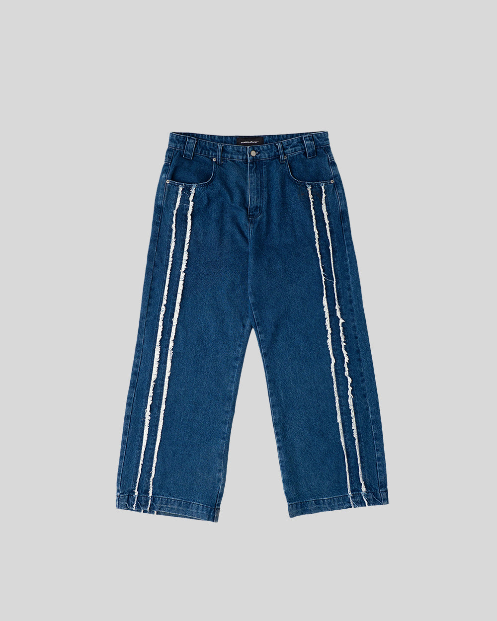 FRAYED LINE V1 PANTS MIDNIGHT BLUE DENIM