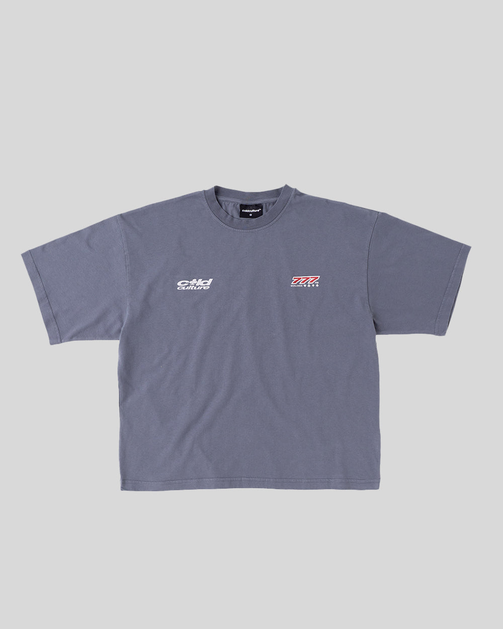 THREE SEVENS TEE DARK BLUE