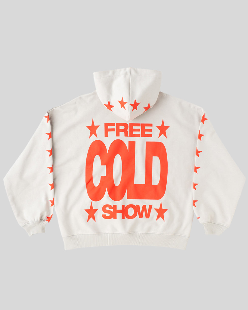 COLD SHOW REVERSIBLE HOODIE ULTRA LIGHT GREY