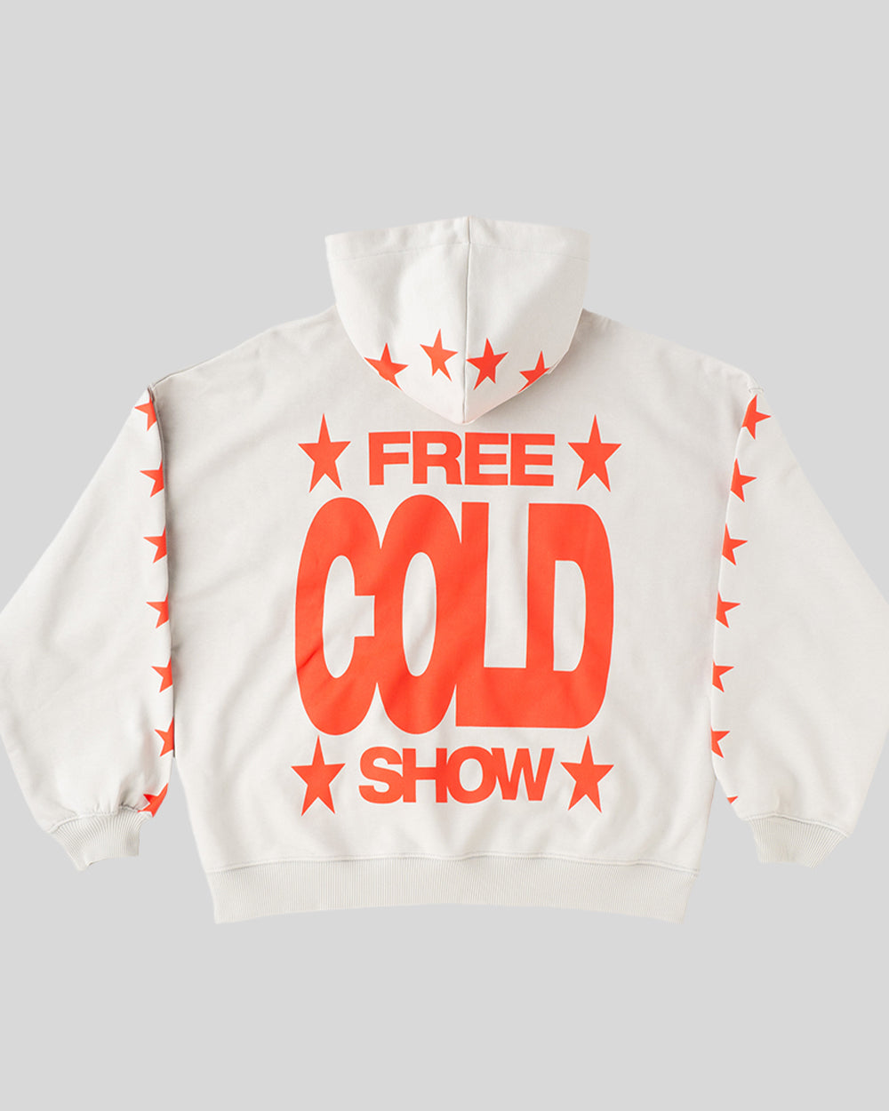 COLD SHOW REVERSIBLE HOODIE ULTRA LIGHT GREY