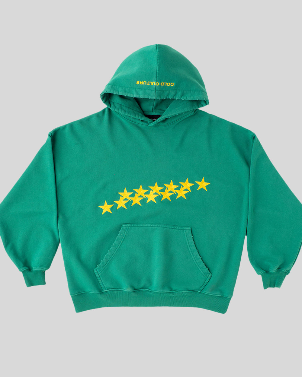 STARS HOODIE GREEN TREE