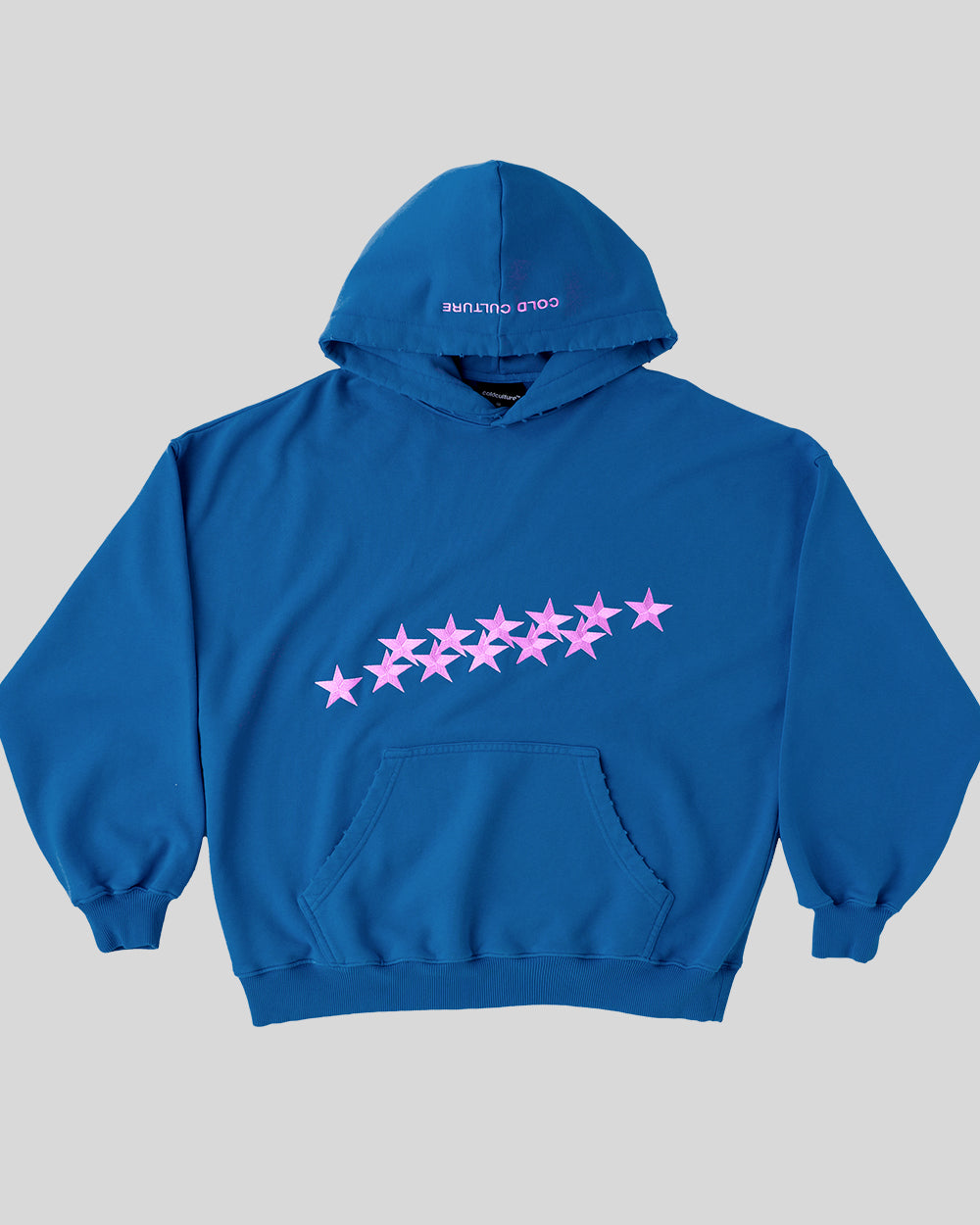 STARS HOODIE INTENSE BLUE