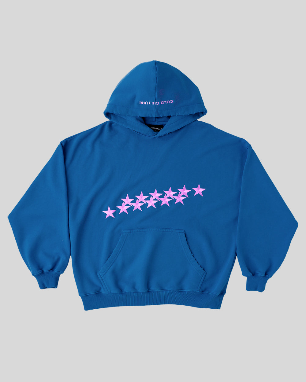 STARS HOODIE INTENSE BLUE