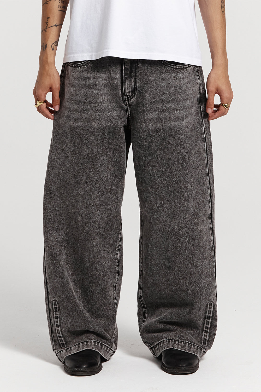 WORLD PANTS DUST GRAY