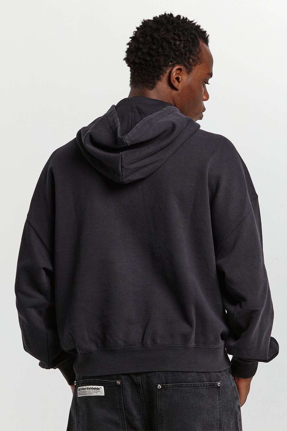 SHINY COLD HOODIE BLACK