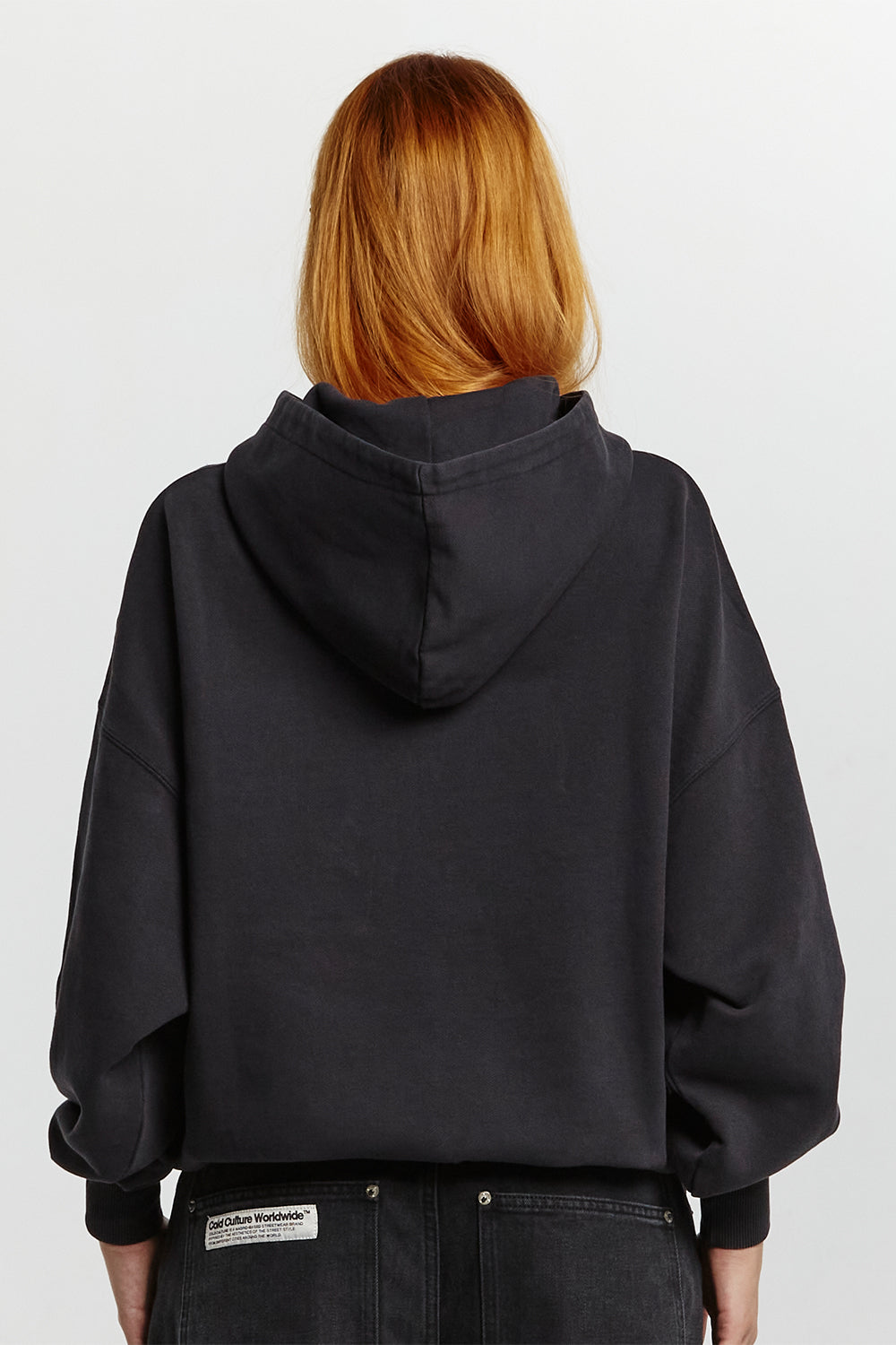 SHINY COLD HOODIE BLACK