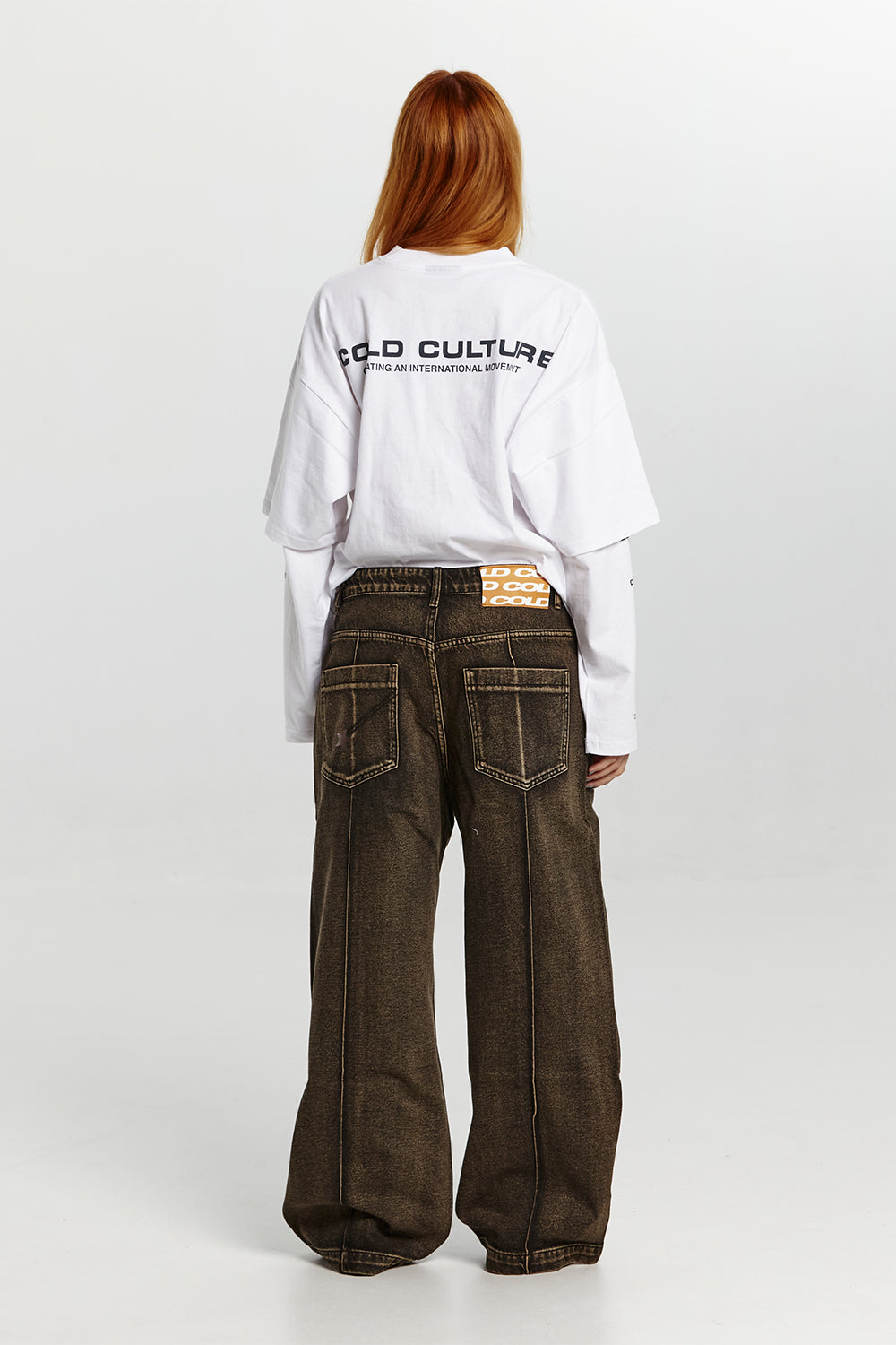 PINTUCK V2 PANTS SEPIA BROWN