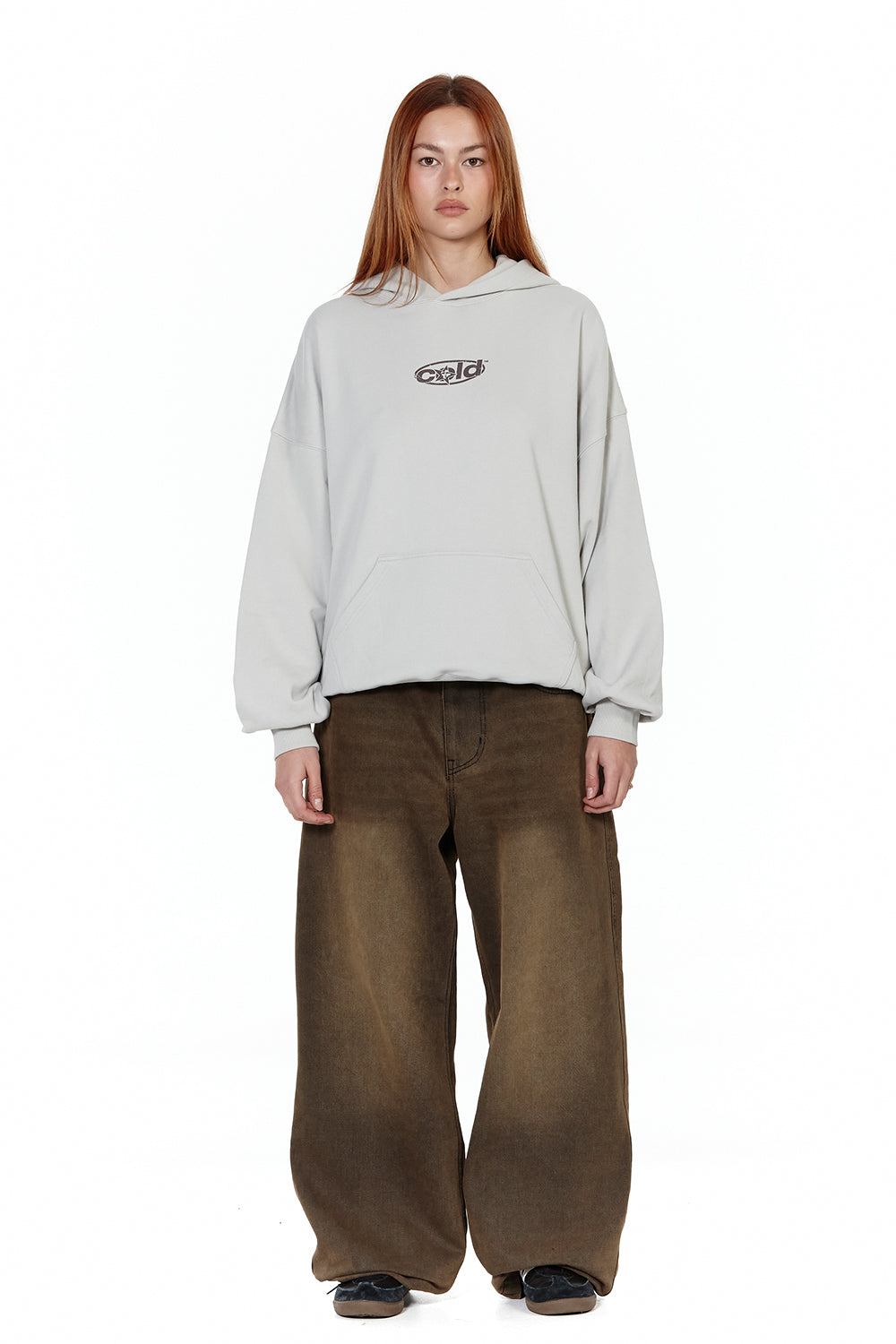 V2 PANTS BROWN DENIM