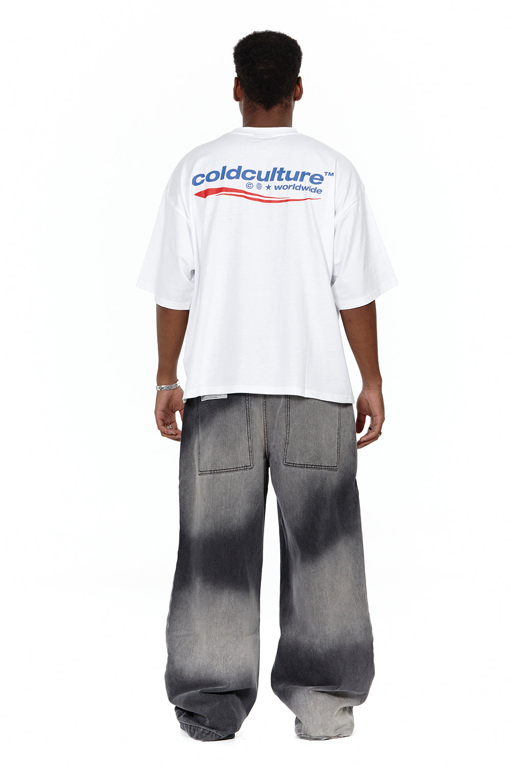 V2 PANTS AIRBRUSH GREY/BLACK DENIM