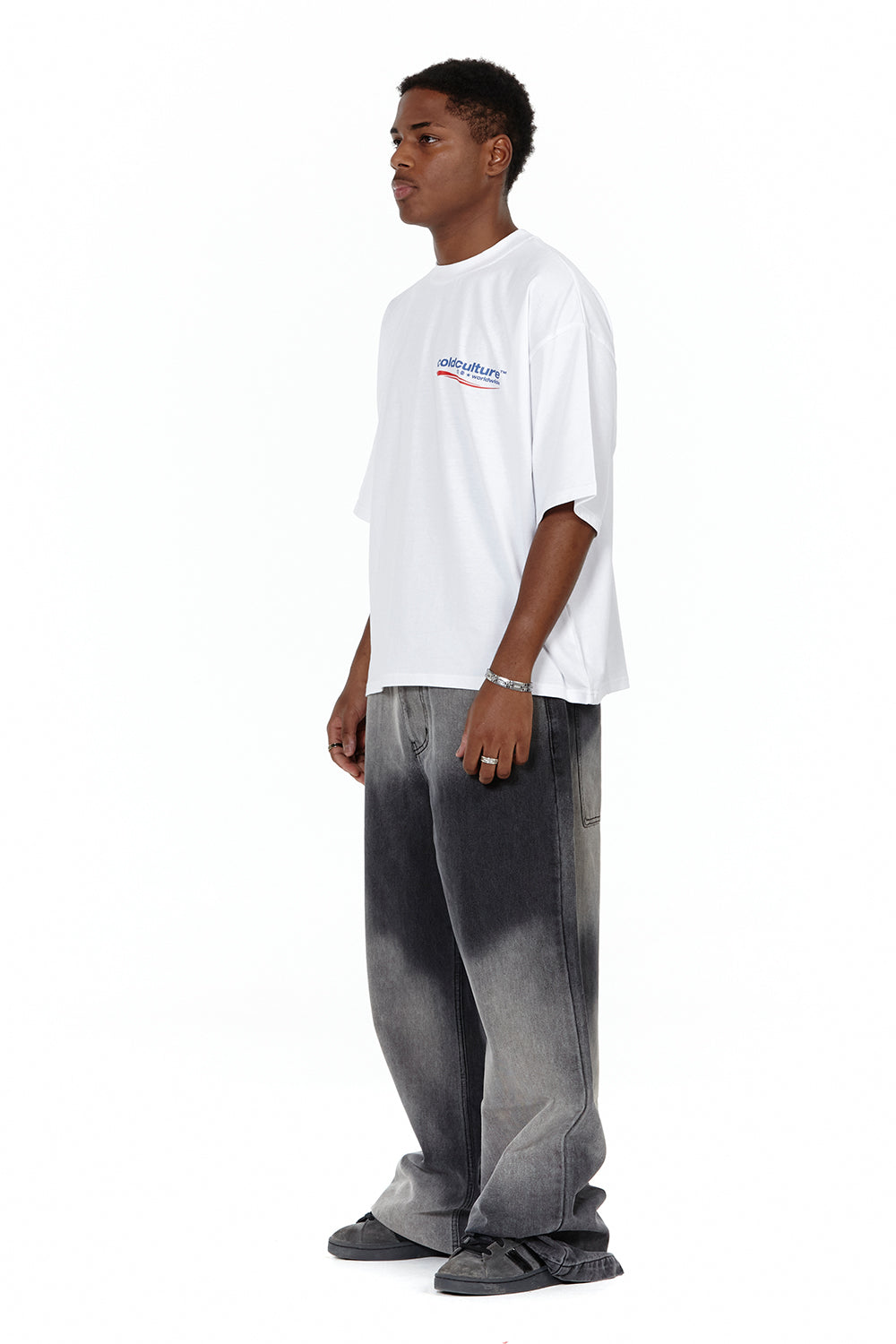 V2 PANTS AIRBRUSH GRAY/BLACK DENIM