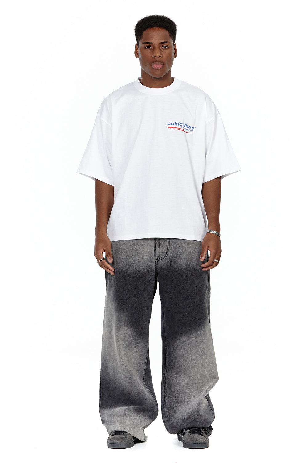 V2 PANTS AIRBRUSH GREY/BLACK DENIM