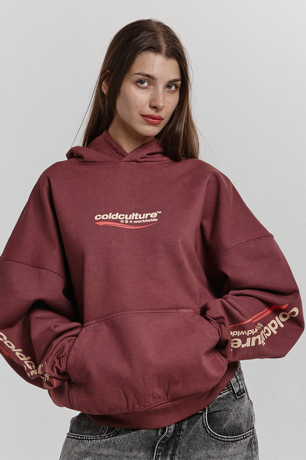 ENTERPRISE HOODIE WARM RED