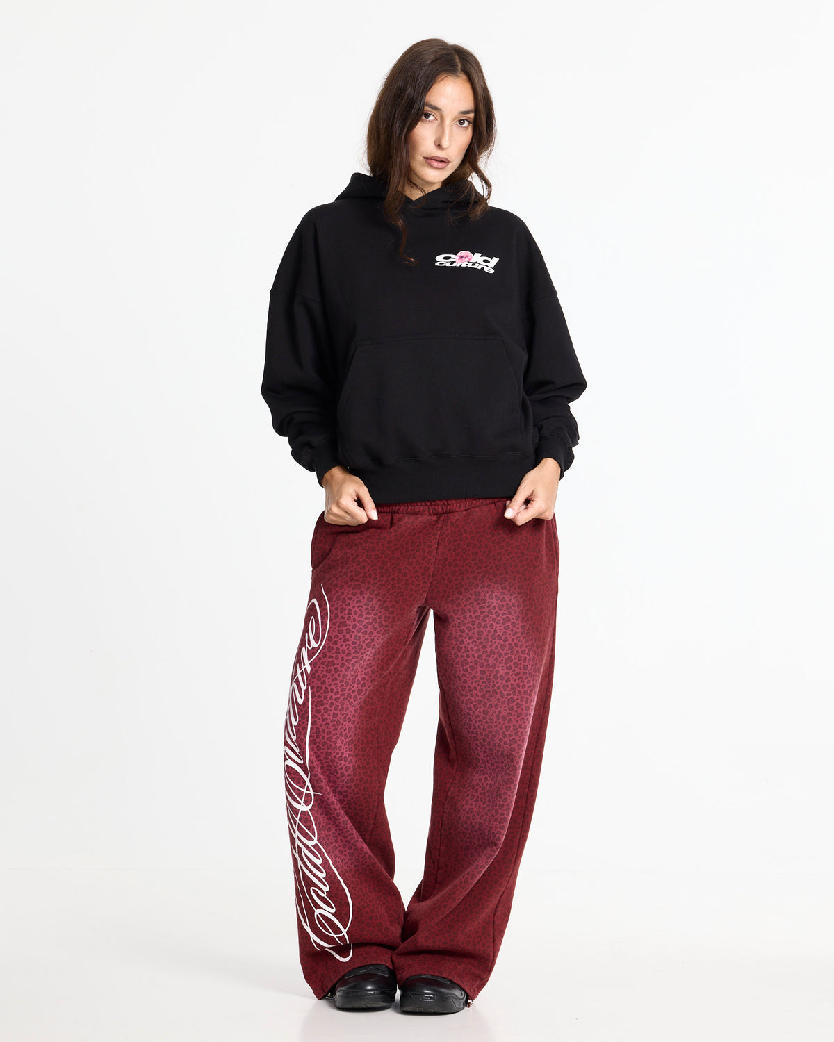 VALENTINO HOODIE BLACK - Cold Culture #woman