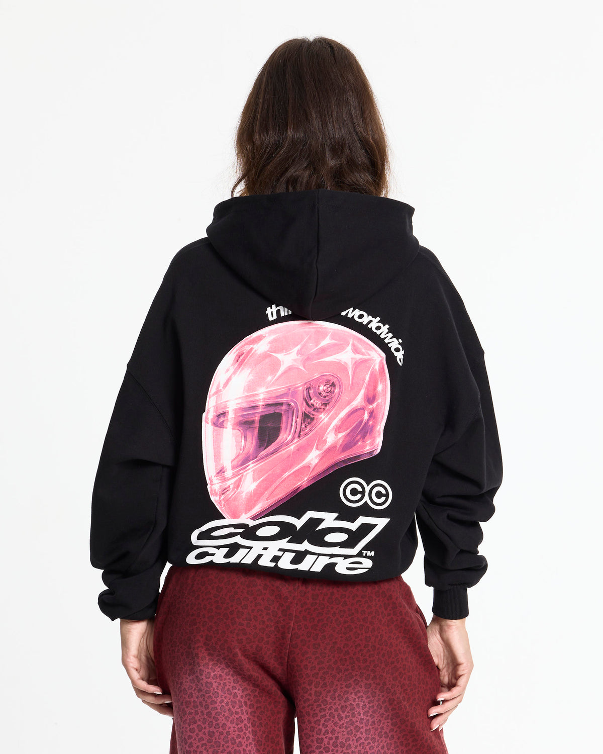 VALENTINO HOODIE BLACK - Cold Culture #woman