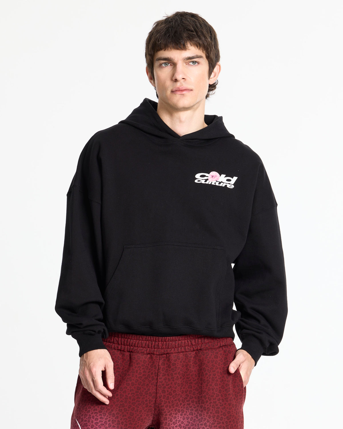 VALENTINO HOODIE BLACK - Cold Culture