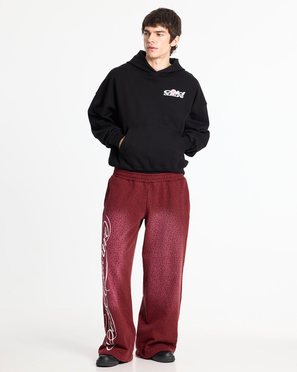 VALENTINO HOODIE BLACK - Cold Culture