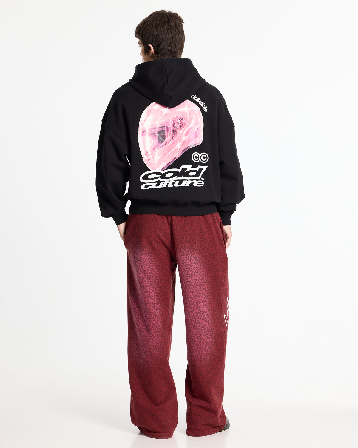 VALENTINO HOODIE BLACK - Cold Culture