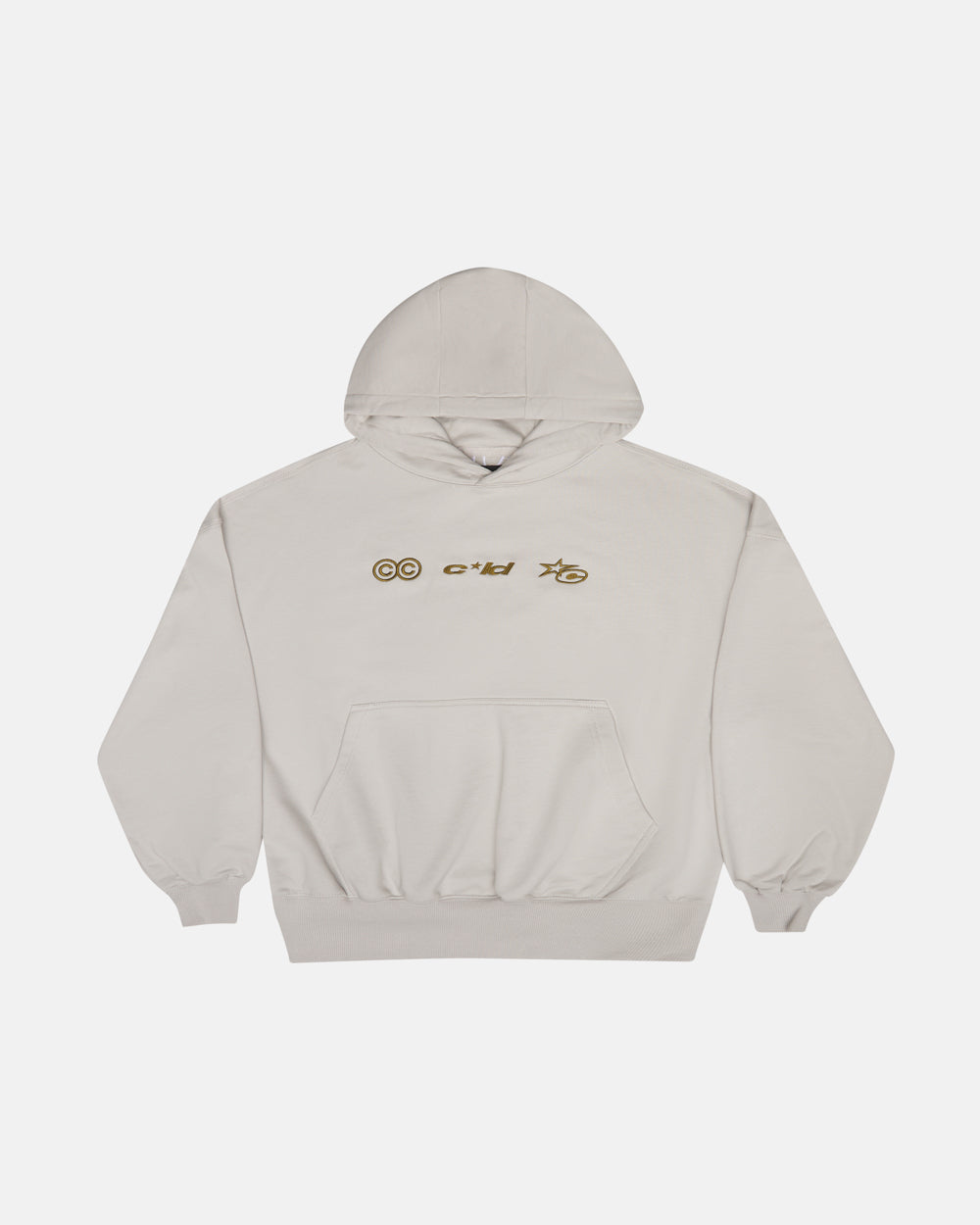 VERTICAL HOODIE LIGHT GREY