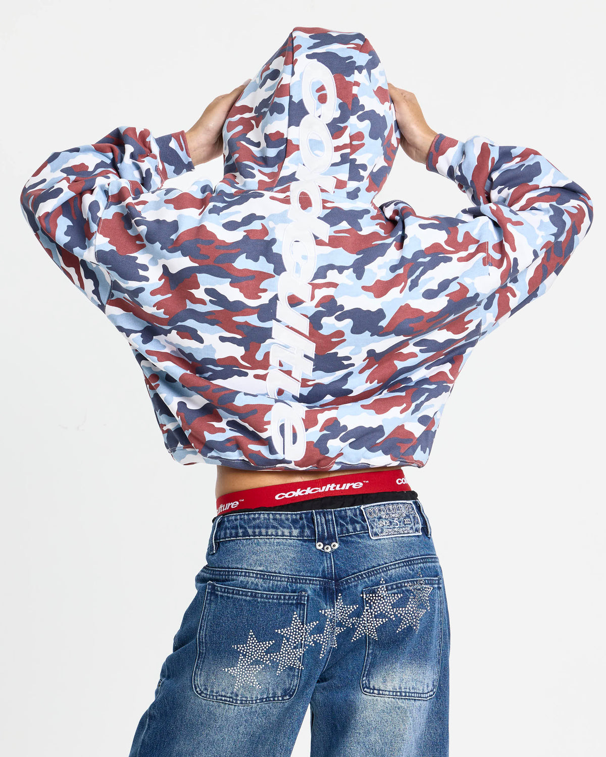 VERTICAL HOODIE CAMO - Cold Culture #woman